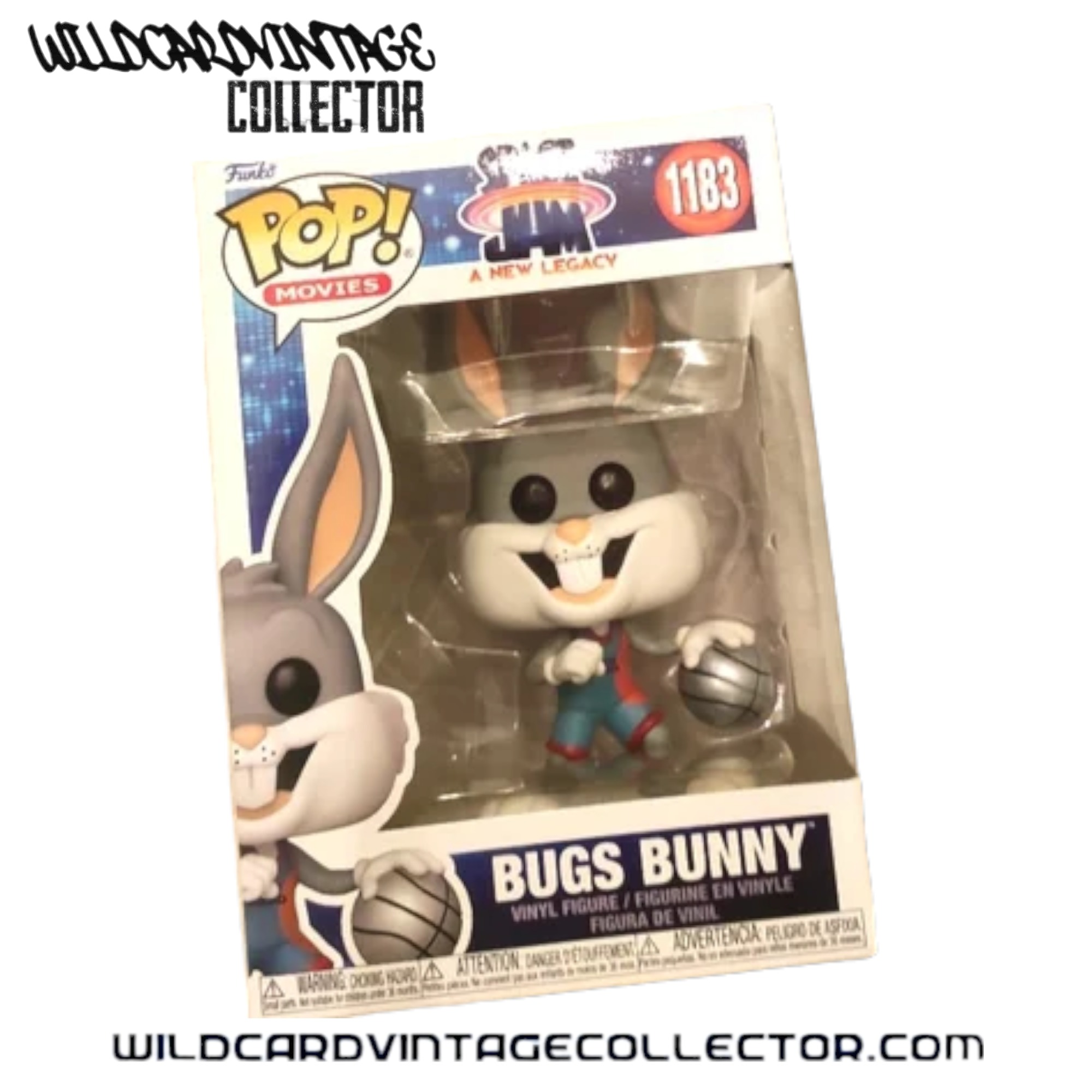 Funko Pop! Movies: Space Jam - Bugs Bunny #1183 - Wildcard Vintage ...